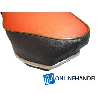 Zndapp Roller R50 RS 50 1.Serie Sitzbankbezug Rot-Schwarz