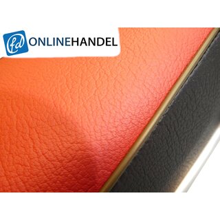 Zndapp Roller R50 RS 50 1.Serie Sitzbankbezug Rot-Schwarz